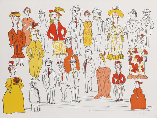 Family Reunion by William Steig, 인쇄 for Sale on Singulart