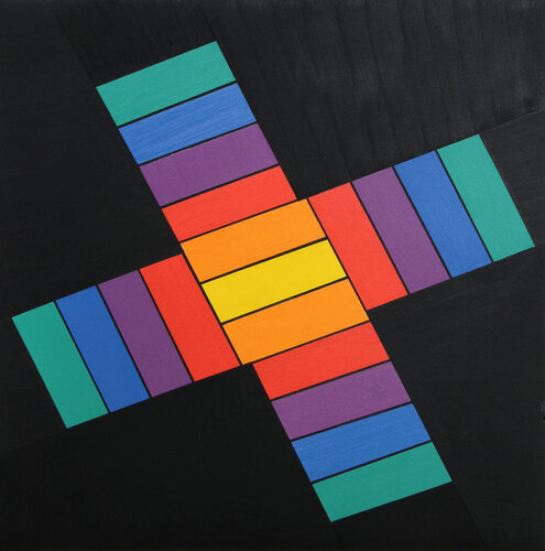 Rainbow X de Jules Engel, Obra en papel a la venta en Singulart