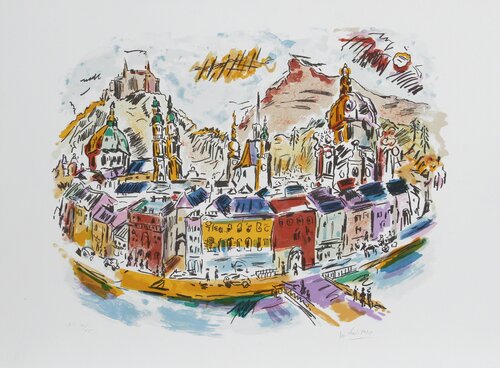 Salzburg von Wayne Ensrud, Druck kaufen auf Singulart