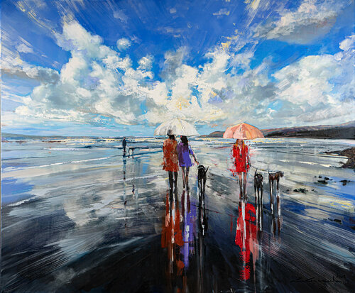 'Sea Whispers' van Ewa Czarniecka, Schilderij te koop op Singulart