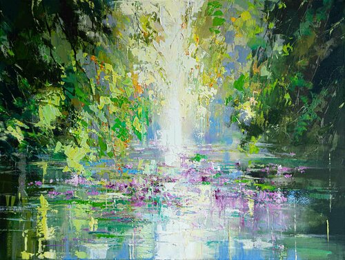 TRANQUILLITY di Ewa Czarniecka, Pittura in vendita su Singulart