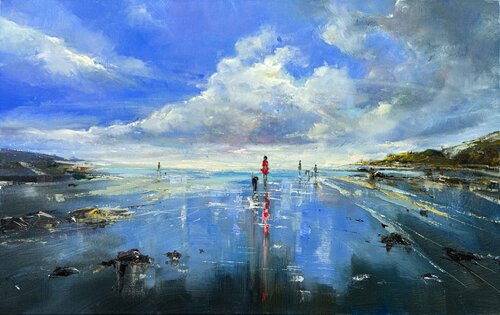 Coastal Light van Ewa Czarniecka, Schilderij te koop op Singulart