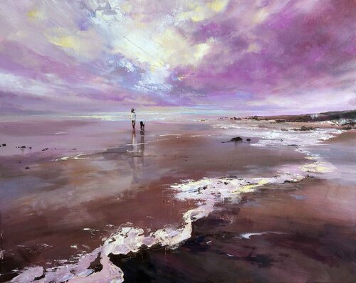 The Play of Light and Shadow van Ewa Czarniecka, Schilderij te koop op Singulart