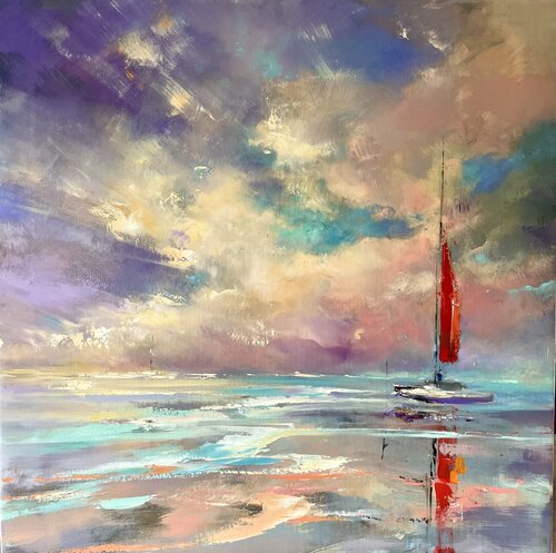 Where Dreams Are van Ewa Czarniecka, Schilderij te koop op Singulart