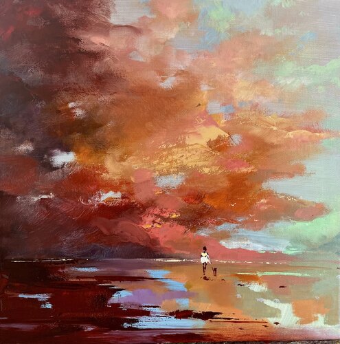 The Peace Searches van Ewa Czarniecka, Schilderij te koop op Singulart