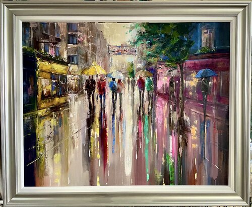 'Carnaby Street di Ewa Czarniecka, Pittura in vendita su Singulart