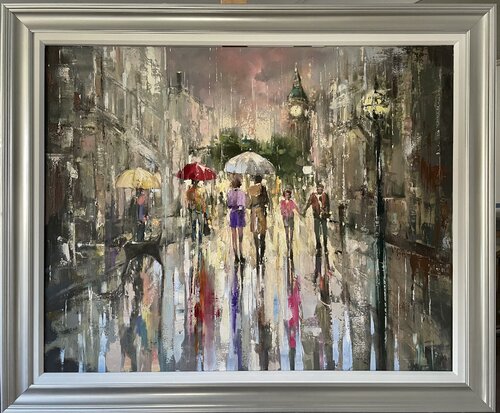 The City Rains Ewa Czarniecka
