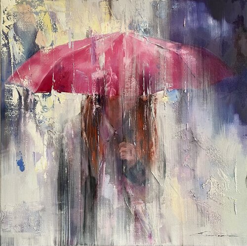 'Winter Morning’ van Ewa Czarniecka, Schilderij te koop op Singulart