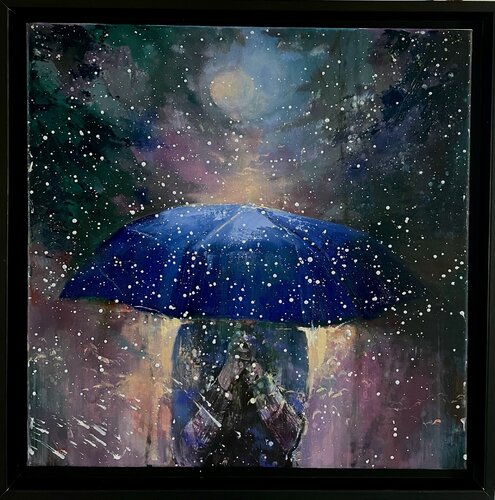 Under The Moon van Ewa Czarniecka, Schilderij te koop op Singulart