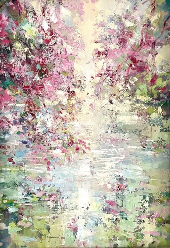The Morning Shine de Ewa Czarniecka, Pintura a la venta en Singulart