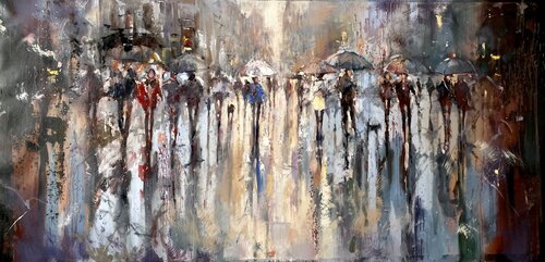 Going With You de Ewa Czarniecka, Pintura a la venta en Singulart
