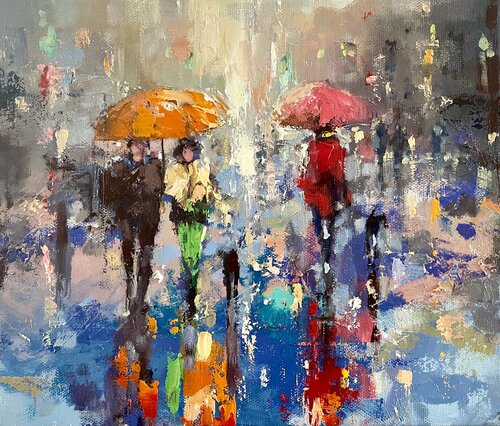 City Park's by Ewa Czarniecka, Painting for Sale on Singulart