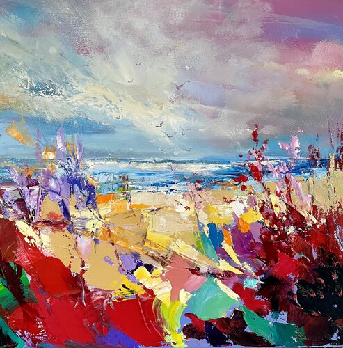 Summer Symphony van Ewa Czarniecka, Schilderij te koop op Singulart