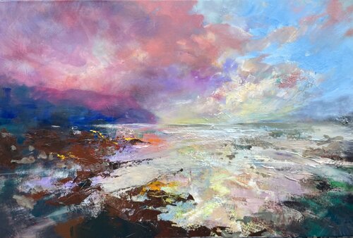 The Sky Above van Ewa Czarniecka, Schilderij te koop op Singulart