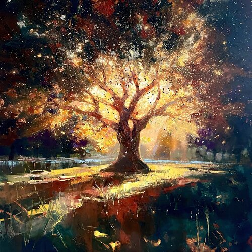 Autumn Moments van Ewa Czarniecka, Schilderij te koop op Singulart
