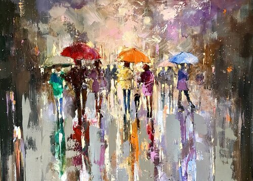 ‘Lover’s Tale’ by Ewa Czarniecka, Painting for Sale on Singulart