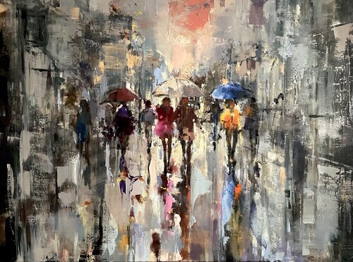 Frosty Morning van Ewa Czarniecka, Schilderij te koop op Singulart