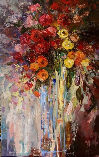 The Colours of Love ' de Ewa Czarniecka, Pintura a la venta en Singulart