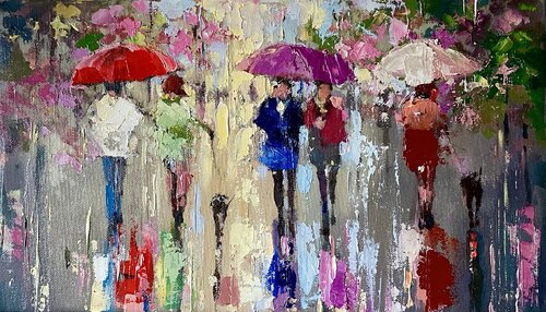City Park de Ewa Czarniecka, Pintura a la venta en Singulart