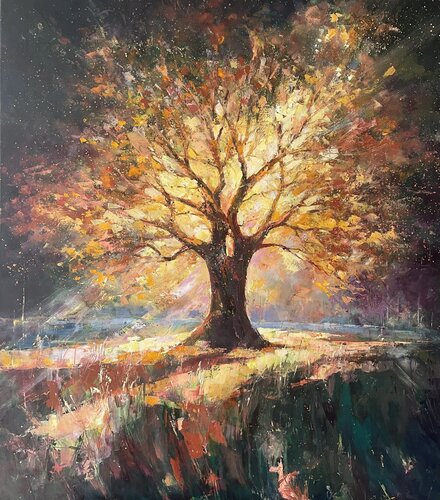 The Light Within de Ewa Czarniecka, Pintura a la venta en Singulart