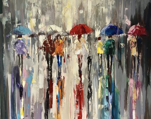 London Morning Rush Ewa Czarniecka