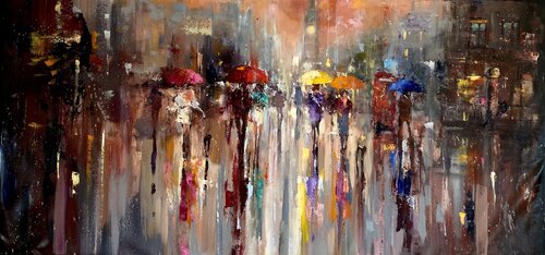 The Autumn Dance di Ewa Czarniecka, Pittura in vendita su Singulart