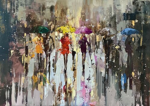 The Story Behind de Ewa Czarniecka, Pintura a la venta en Singulart