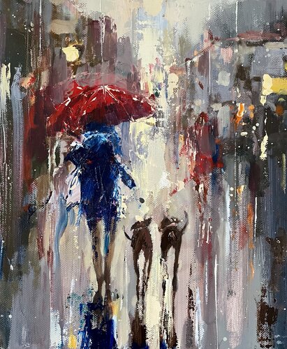 The Early Morning van Ewa Czarniecka, Schilderij te koop op Singulart