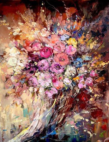 Dance Me to the End of Love van Ewa Czarniecka, Schilderij te koop op Singulart