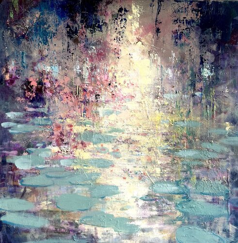 The Nature Whispers de Ewa Czarniecka, Pintura a la venta en Singulart