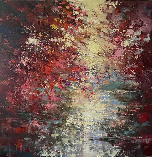 Morning Down van Ewa Czarniecka, Schilderij te koop op Singulart