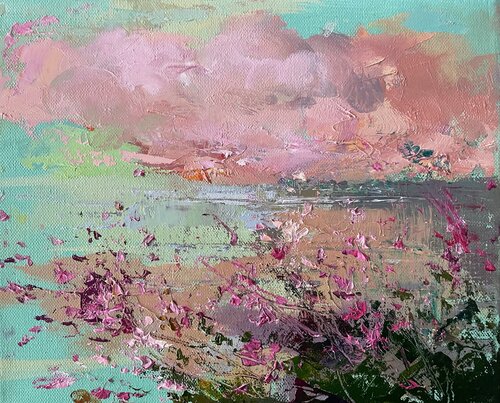 Embrace of Spring de Ewa Czarniecka, Pintura a la venta en Singulart