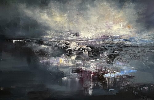 Between Worlds de Ewa Czarniecka, Pintura a la venta en Singulart