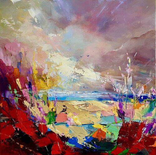 Dreamlike Horizon von Ewa Czarniecka, Malerei kaufen auf Singulart