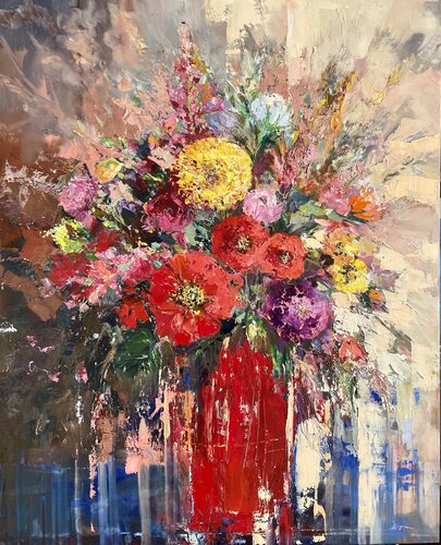 Essence Of Spring di Ewa Czarniecka, Pittura in vendita su Singulart