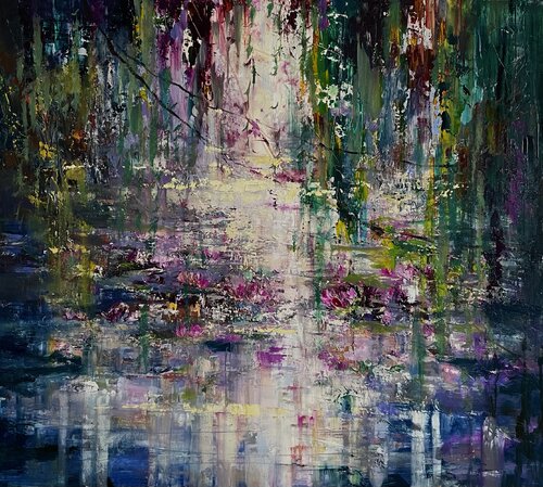 Hidden Sanctuary by Ewa Czarniecka, Painting for Sale on Singulart