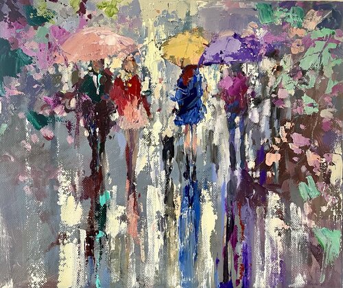 Street Study no 21 by Ewa Czarniecka, Painting for Sale on Singulart