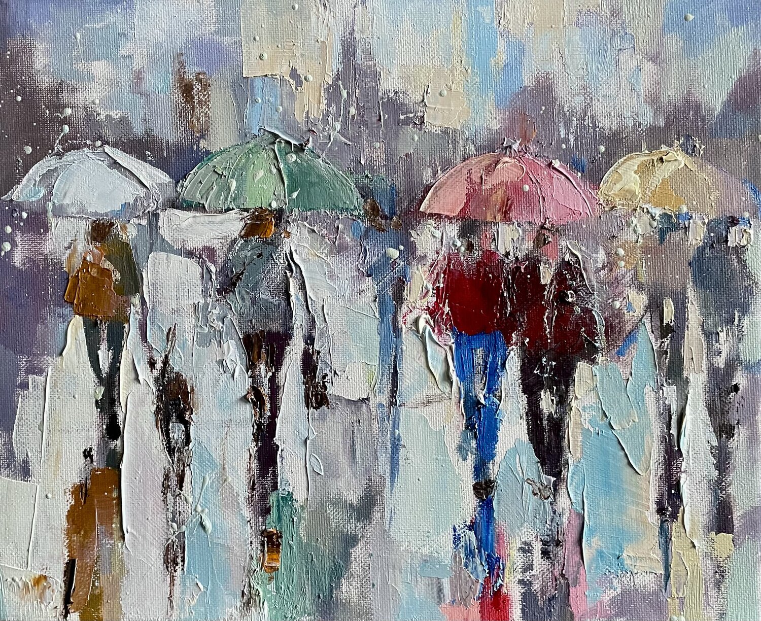City in Snow Ewa Czarniecka