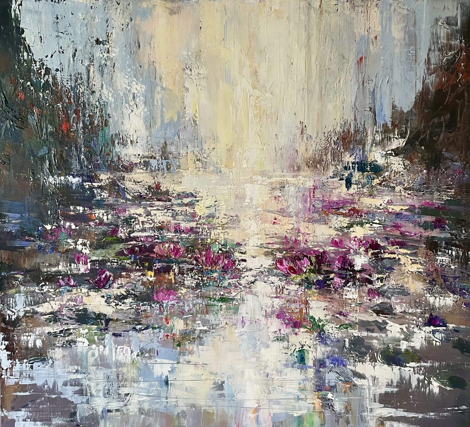 Monet Pond Ewa Czarniecka