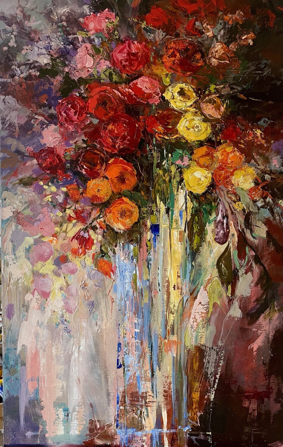 The Colours of Love ' Ewa Czarniecka Originalgemälde zu verkaufen