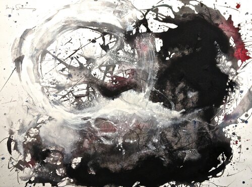 Nebula Mandala van Baruj Salinas, Werk op papier te koop op Singulart