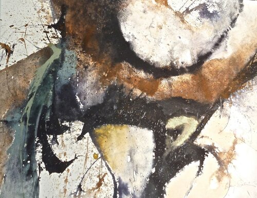 Crossroads van Baruj Salinas, Werk op papier te koop op Singulart