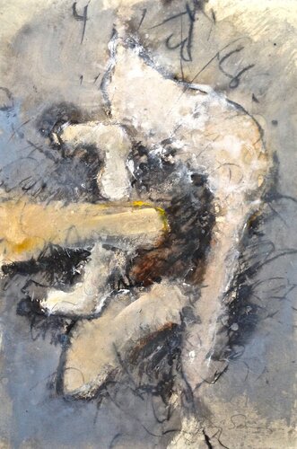 Resh with other elements van Baruj Salinas, Schilderij te koop op Singulart
