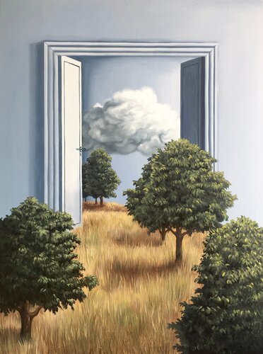 The sky is the limit di Caroline Pera, Pittura in vendita su Singulart