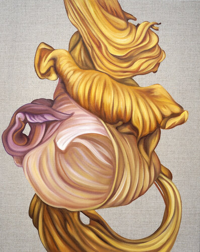 Golden child van Caroline Pera, Schilderij te koop op Singulart