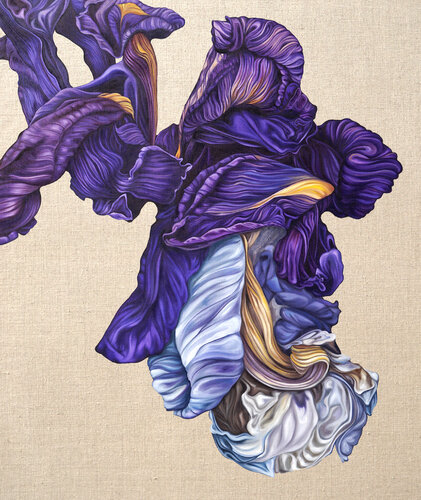 Majestic purple van Caroline Pera, Schilderij te koop op Singulart