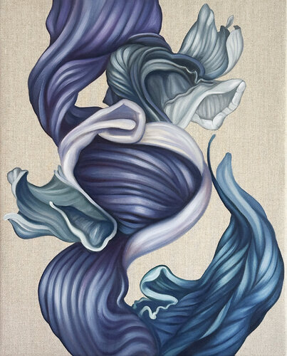 Echoes of Wind and Water de Caroline Pera, Pintura a la venta en Singulart