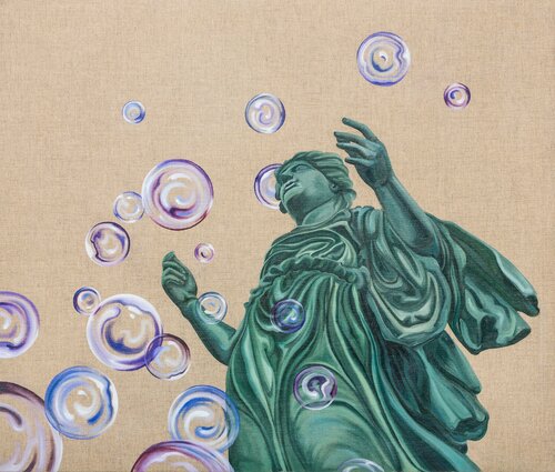 The act of creating van Caroline Pera, Schilderij te koop op Singulart