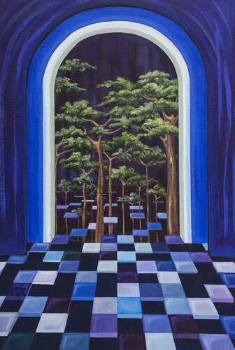 floating dimension van Caroline Pera, Schilderij te koop op Singulart