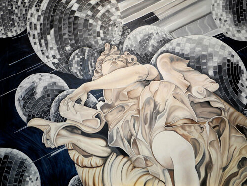 floating world van Caroline Pera, Schilderij te koop op Singulart